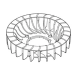 E-z-go 603566 Rxv Fan Oem Golf Cart Cooling Solution For Models Premium. Fixed Price $235.27.