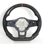 For 2015+ Vw Golf MK7 Gti Jetta W/red Line Real Carbon Fiber Steering Wheel Flat. Fixed Price $269.00.