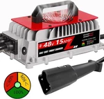 Voolex 15A 800W 48V Golf Cart Automatic Battery Charger For Yamaha G29 Batteries. Fixed Price $113.99.