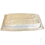 Seat Bottom Cover, Buff, Fits Club Car Ds Years 2000 & Down, Red Hawk. Fixed Price $89.00.