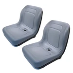 (2-PACK) Gray High Back Seats For John Deere Stens 420179 420183 420282 420360. Fixed Price $239.99.