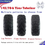 Set Of 2 145/70-6 145X70X6 Atv Go Kart Street Mini Bike Tires 145/70X6 Tubeless. Fixed Price $47.99.