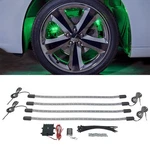 Ledglow Green Wheel Well Fender Neon Accent Flexible Tube Lights Kit. Fixed Price $69.99.