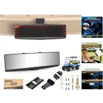Ultra-hd Golf Cart Rear View Mirror With Adjustable Angle & Red Light Feature. Fixed Price $44.64.