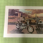 Original 1980 Amf Harley Davidson By Martin Hoffman INV-AC-06D. Fixed Price $19.71.