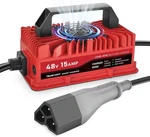 Golf Cart Battery Charger 48V 15A For Ezgo Rxv Txt W/ 3-PIN Triangle Connector. Fixed Price $91.60.
