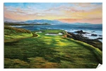Golf Links Club 7TH Hole Course Wall Art Print 7RI1. Fixed Price $149.00.