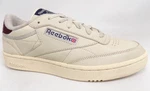 Reebok FV2117 Club C85 Athletic Men's Shoes Size 9 Cream- Burgundy. Fixed Price $38.00.