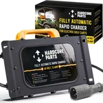 Hardcore Parts 48V Fully Automatic Rapid Golf Cart Charger - Club (3 Prong). Fixed Price $148.95.