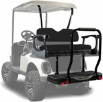Madjax Genesis 250 Flip Rear Seat Kit E-z-go Rxv Golf Cart Black Cushions. Fixed Price $732.95.