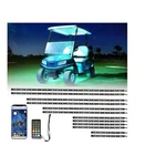 Kemimoto Golf Cart Led Underglow Light Kit 12PCS Rgb Multicolor Waterproof 12V. Fixed Price $37.50.