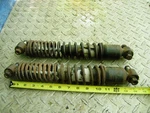Cushman Truckster Haulster Front Overload Shocks 90S Part #836622. Fixed Price $60.00.