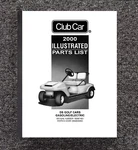 Owners Maint Manual& Parts Fits 2000 Club Car Ds Electric 36 48 Volts Golf 7401. Fixed Price $23.54.