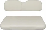 E-z-go Rxv Golf Cart Seat Back & Bottom Oyster White Cushion Set Fits 2008 -2015. Fixed Price $329.95.