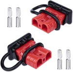 SB50 Red 12-36V Battery Quick Disconnect Plug Ki Color: 50AMP*2. Fixed Price $14.99.