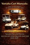 Yamaha Golf Cart Service Repair Manual For G9 G11 G14 G16 G19 G20 G22 G29. Fixed Price $12.95.