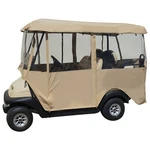 Enclosure Sand 80" Top Front Panel Zips, Deluxe 4 Sided Golf Carts; ENC-011. Fixed Price $406.00.