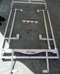 Gem Car Flat Bed Rails, Fits 1998 Up, Original Used Factory Equipment. Fixed Price $450.00.