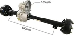 Club Ds Electric Rear Axle Differential W Brake Hub Golf Cart Assembly. Fixed Price $795.00.