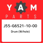 J55-G6521-10-00 Yamaha Drum (w/hole) J55G65211000, New Genuine Oem Part. Fixed Price $199.39.