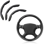 Carbon Fiber Steering Wheel Cover - 3PC Universal Non Slip Pro.... Fixed Price $19.35.