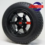 Golf Cart 12" Black Gt Wheels/rims And 215/50-12 Comfort Ride Dot TIRES(4). Fixed Price $509.00.