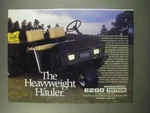 1990 Textron E-z-go GXT-1500 Ad The Heavyweight Hauler. Fixed Price $19.99.