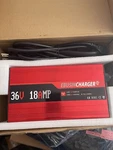 Ebusin 36V 18 Amp Battery Charger For Golf Carts W/ Crowfoot Plug. Fixed Price $40.00.