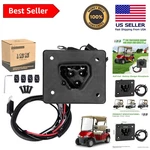 48V Charger Receptacle For Ezgo Rxv & Txt: Compact Reliable Charging Solution. Fixed Price $56.76.