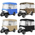 4 Passenger Golf Cart Cover Driving Enclosure Waterproof Person Roll-up Door. Fixed Price $66.99.