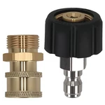 M22 To 1/4" Adapter Brass For Pressure Washer Gun Quick Disconnect 5000 Psi. Fixed Price $18.66.