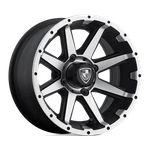 Fairway Alloys FA136 Rebel 14X6.5 4X4.0 -23MM Machined/matte Black FA-136-M. Fixed Price $123.08.