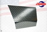Polished Aluminum Diamond Plate Front Shock Bumper Cover For Ezgo Txt Golf Cart. Fixed Price $44.99.