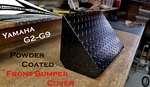 Yamaha G2 & G9 Golf Cart Powder Coated Aluminum Diamond Plate Front Bumper Cover. Fixed Price $44.95.