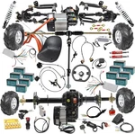 4WD Kart Front Rear Axle Kit 72V 1500 Differential Motor Atv Golf Cart Trikes. Fixed Price $79.99.