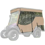 Reddot 3-SIDED Golf Cart Enclosure For Madjax Xseries X4 Linen Track Style. Fixed Price $999.95.