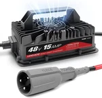 48 Volt 15 Amp Golf Cart Smart Battery Charger For Club 3-PIN Round Plug. Fixed Price $103.39.
