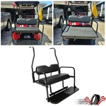 Flip Folding Rear Seat Kit Back For 2000.5-UP Club Ds Golf Cart 400LBS. Fixed Price $276.36.