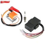 For Yamaha Gas 2 Cycle Golf Cart Ignition Coil Cdi Box Spark Plug 1979-1986. Fixed Price $18.29.