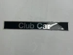 Oem Club Car Ds Nameplate Emblem Decal Clear Sticker Silver 101414802 18X2.25. Fixed Price $39.95.