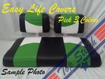 New Yamaha 2,8,9 Golf Cart Custom Front Seat Covers Set Staple Diy. Fixed Price $82.18.