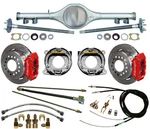 Currie 68-74 X-body Multi-leaf Rear End & Wilwood Disc Brakes,red,lines,e-cables. Fixed Price $2939.99.