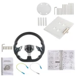 Golf Cart Steering Wheel With Score Card Holder For Ezgo Club Yamaha. Fixed Price $39.42.