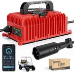 48V 15A Golf Cart Smart Battery Charger For Club Ds Precedent Lithium Leadac. Fixed Price $134.99.