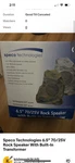Speco Technologies SPRK65CGT Granite 6.5" 40W Rock Speaker Weatherproof Wired. Fixed Price $25.00.