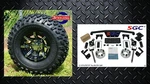 Club Ds Golf Cart Sgc 4" Lift Kit + 10" Wheels And 22" At Tires. Fixed Price $699.00.
