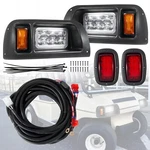 Golf Cart Led Kit Headlights & Tail For Club Ds 1993 Up. Fixed Price $67.99.