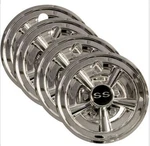 8" Chrome Golf Cart Wheel Covers Hub Caps Set Of 4 Fit Ezgo, Club Car,yamaha. Fixed Price $39.95.