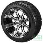 Set (4) Itp 14 Ss Sti Hd Aluminum Alloy Golf Cart Gem Nev Rim Wheels & Tires. Fixed Price $739.00.