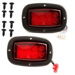 2PCS Golf Cart Rear Taillights 1017035 For Yamaha G14 G16 G19 G22 Club Ds. Fixed Price $21.26.